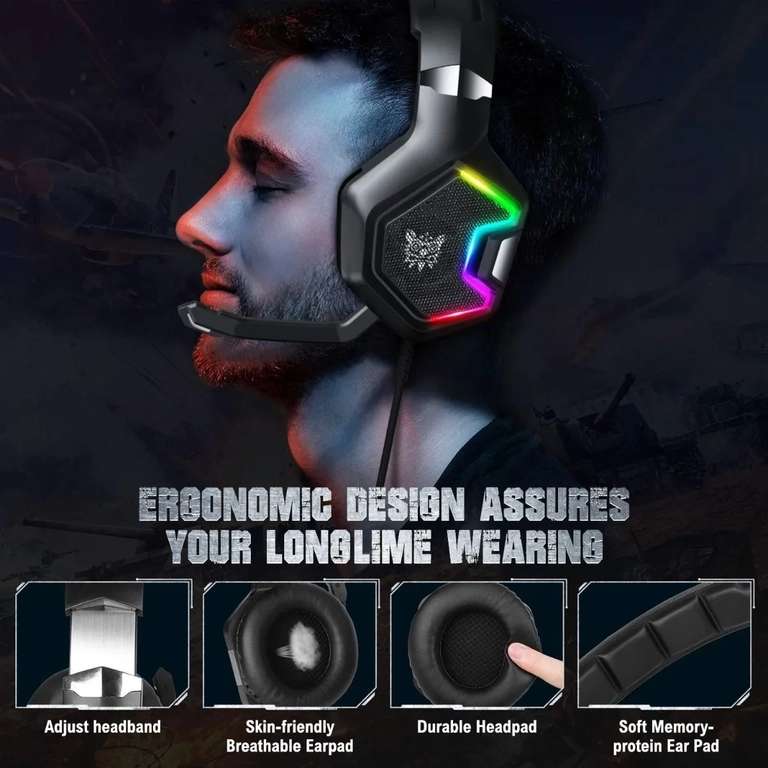 Mercado Libre: Audifonos headset Onikuma k10 pro gamer