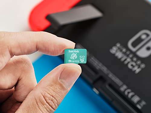 Amazon: SanDisk microSDXC UHS-I card for Nintendo Switch de 512 Gb