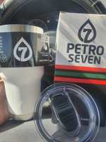 Petro Seven 7eleven Termo metalico tumbler Norday 30 oz gratis al carga $600 gasolina