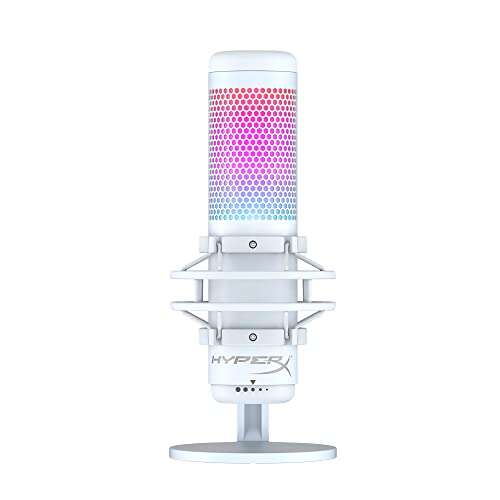 Amazon: micrófono HyperX QuadCast S Blanco con cupón