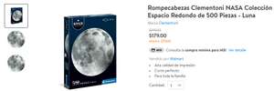 Walmart: Rompecabezas Clementoni NASA Colección Espacio Redondo de 500 Piezas