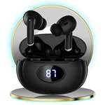 Amazon: lozafot Audífonos inalámbricos, Bluetooth 5.2+, TWS, intraurales, Pantalla LED, micrófono