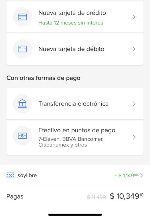 Mercado Libre: iPhone 11 Morado 64 GB Nuevo