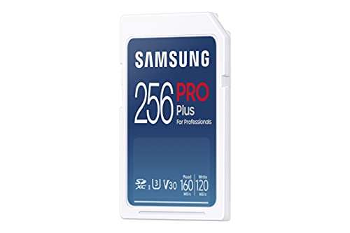 AMAZON: Memoria SD Samsung Pro Plus de 256 GB