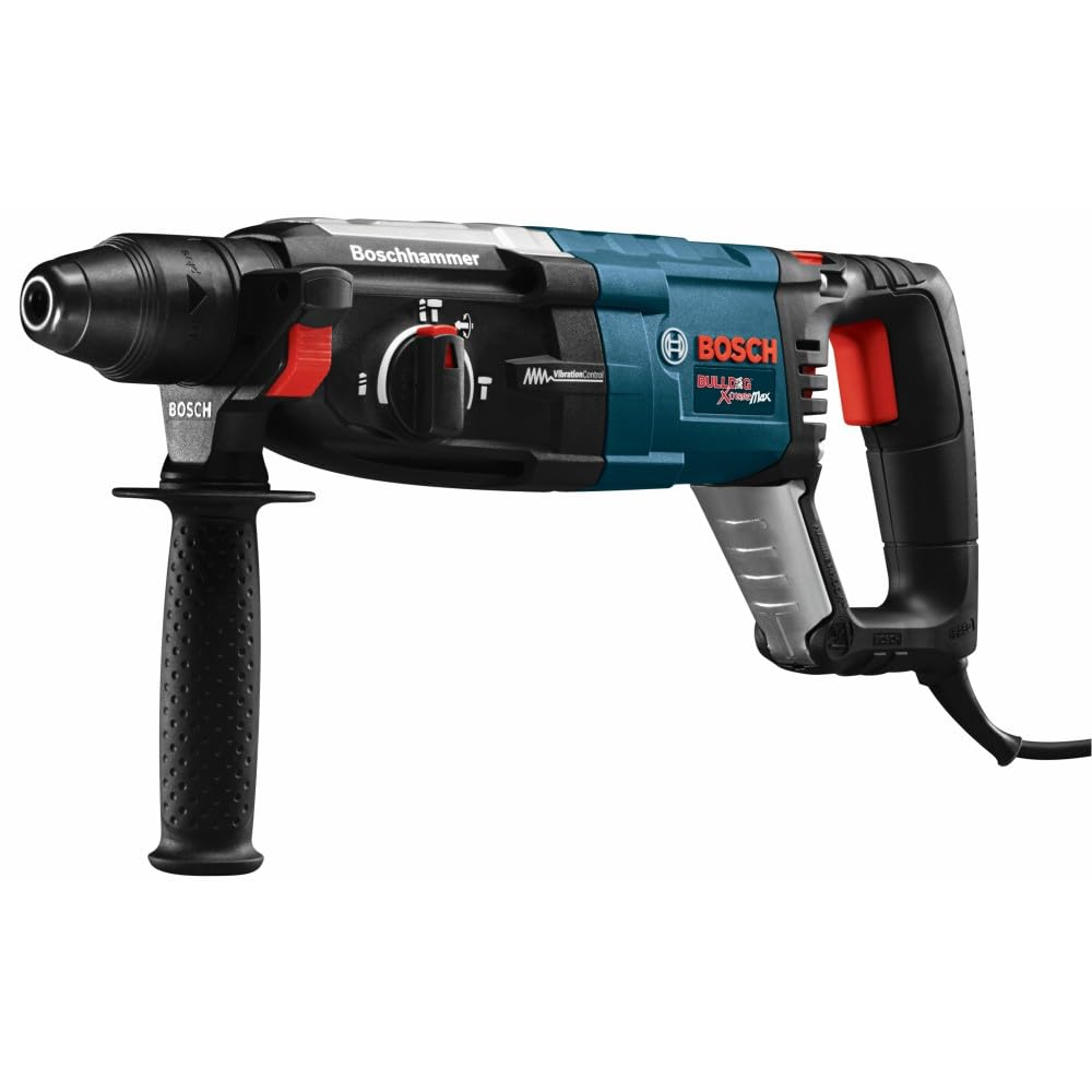 Amazon: BOSCH GBH2-28L - Martillo giratorio SDS-plus Bulldog Xtreme Max de 1-1/8