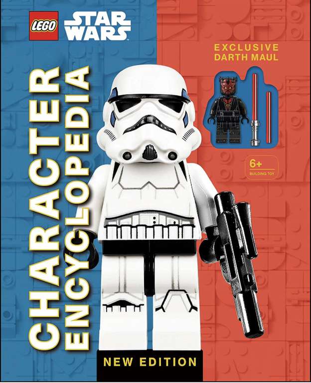 Amazon: Lego star Wars enciclopedia (incluye mini figura de darth maul)