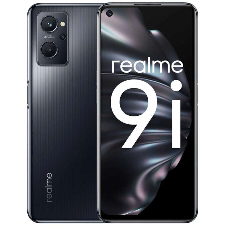 Amazon: Realme 9i 128gb Dual Sim 6gb Ram 50mpx Negro