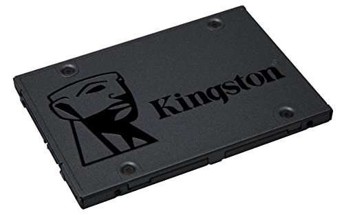 Amazon: Kingston SSD A400 240GB SATA 3 (6Gb/s) 2.5" Lectura: 500MB/s y Escritura: 350MB/s (SA400S37/240G)