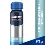 Amazon: Gillette Spray Antitranspirante Invisible Arctic Ice 150 ml | Planea y Ahorra, envío gratis con Prime