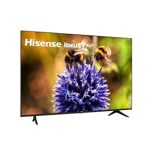 Amazon: Smart TV Hisense 58 Pulgadas Class 4K UHD LED LCD Roku TV HDR R6 Series 58R6E3