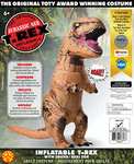 Amazon: Rubie's T-Rex Jurassic World Disfraz Inflable con sonido