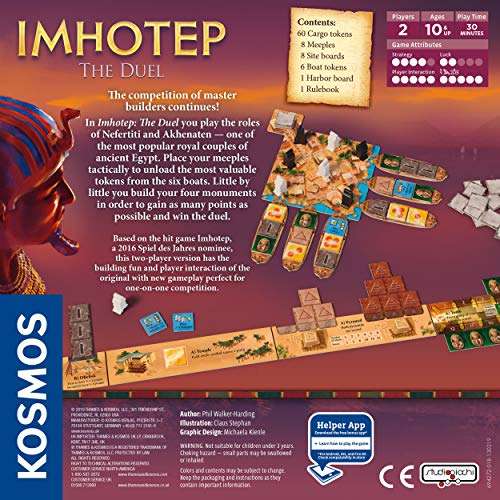 Amazon: Imhotep: The Duel Juego de mesa