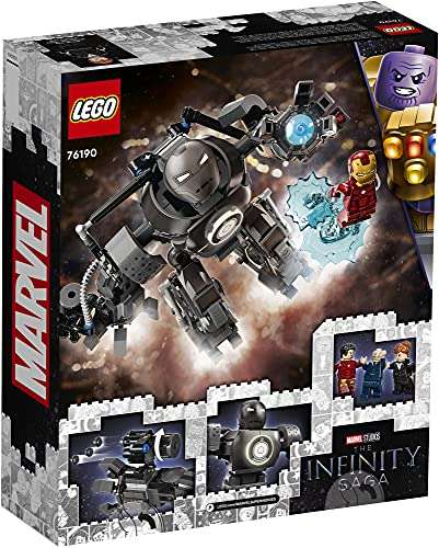 Amazon: LEGO Kit de construcción Marvel 76190 Iron Man: Caos de Iron Monger (479 Piezas)