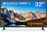 Amazon: Pantalla 32" Sansui Smart TV (Si es Smart TV-Roku)