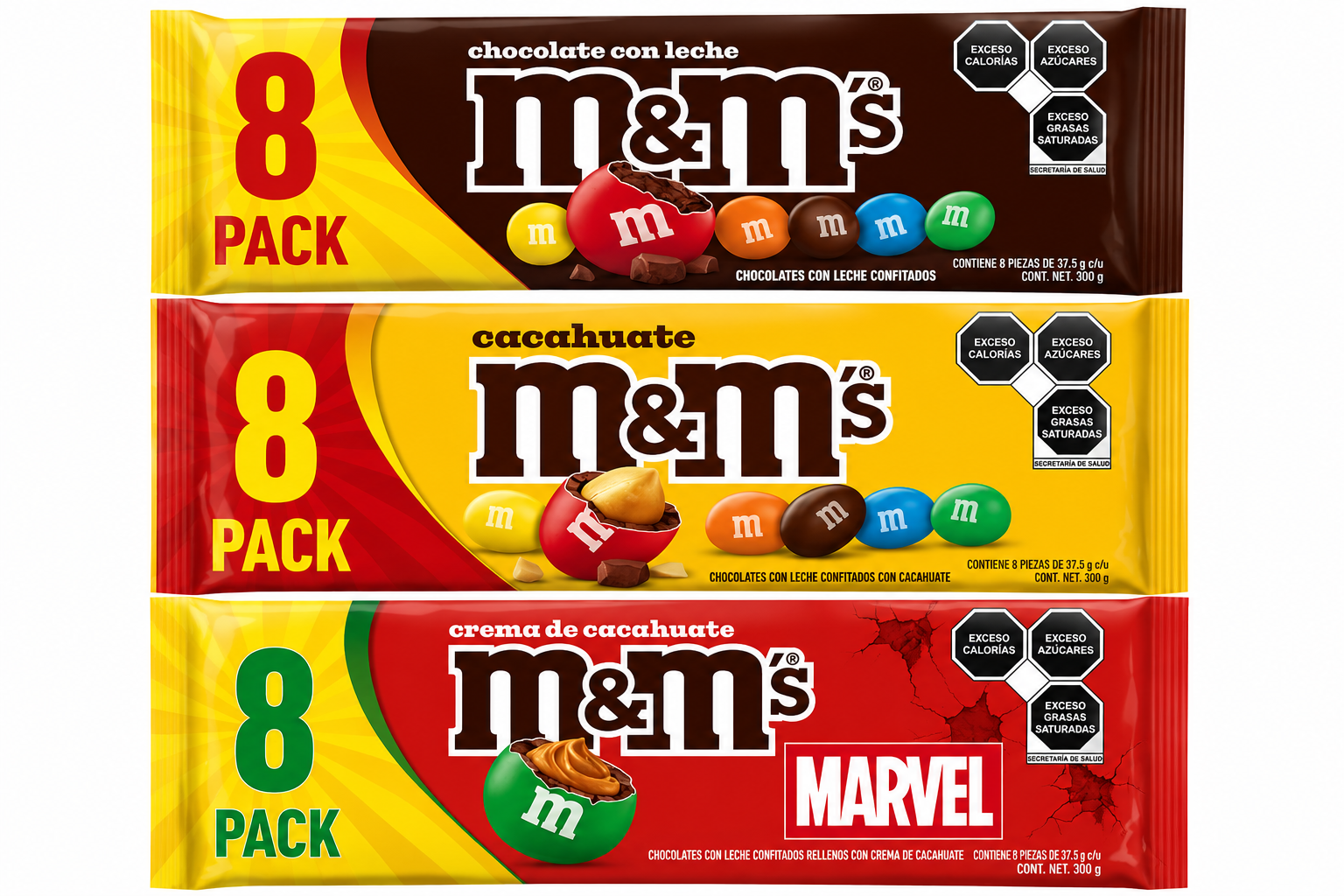 Sam's Club: Chocolates Mars 8 Piezas 37.5 g c/u
