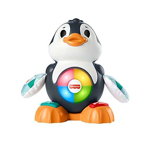Amazon: Fisher-Price Linkimales, Juguete para bebés Pingüino Baila Conmigo