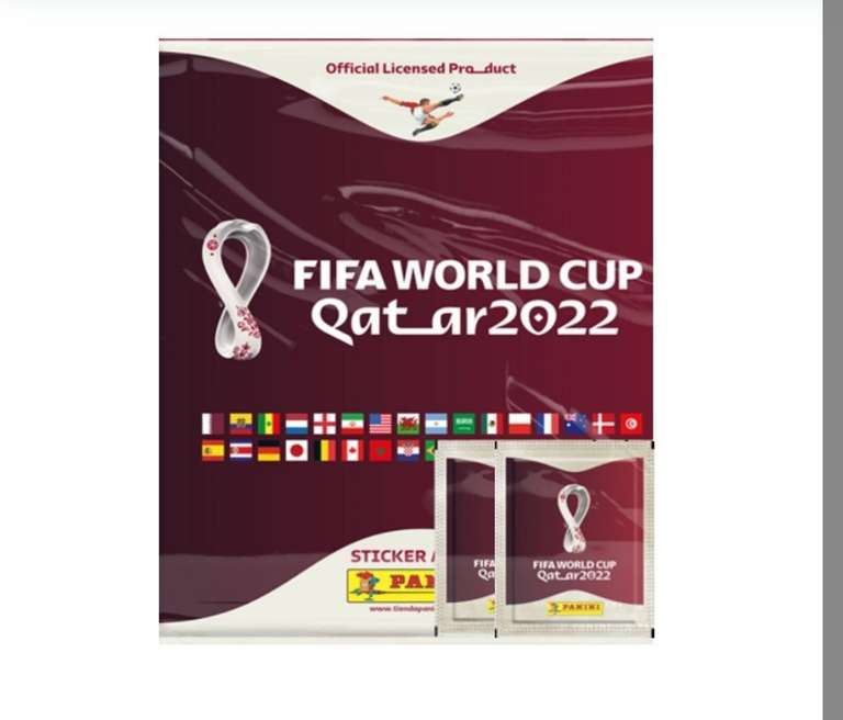 Bodega Aurrera - Álbum Panini Fifa World Cup Qatar 2022 con 2 Sobres