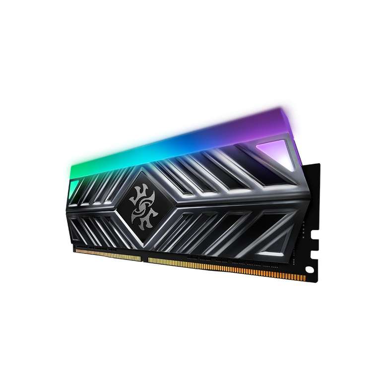 Cyberpuerta: Memoria RAM XPG SPECTRIX D41 RGB Tungsten Grey DDR4, 3200MHz, 16GB