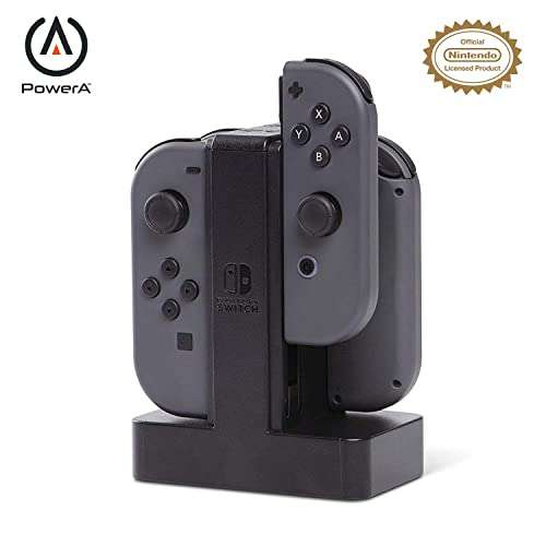 Amazon: Estación de carga Joy-Con PowerA para Nintendo Switch - Standard Edition