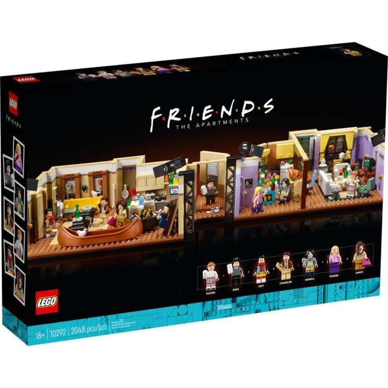Bodega Aurrera - Lego iconos departamentos de friends (2048 piezas)