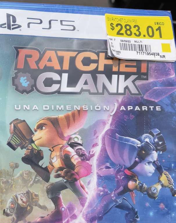 Walmart: Ratchet and Clank ps5 liquidación