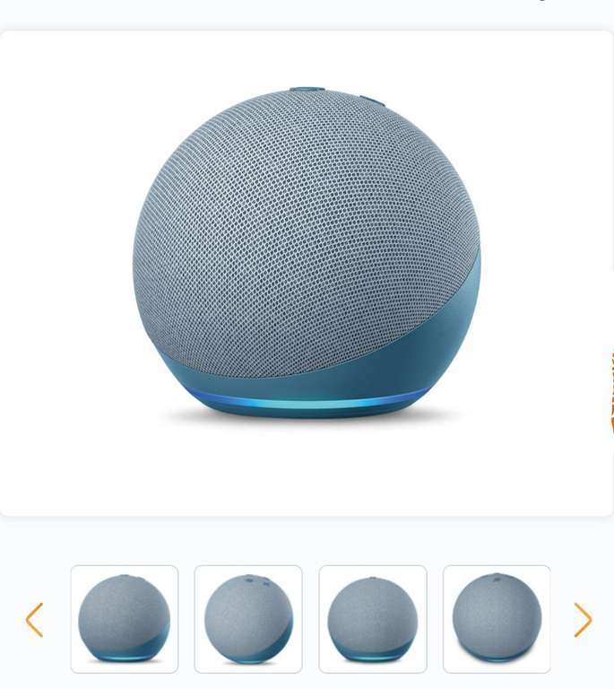 RadioShack: Amazon Echo Dot Alexa 5ta Generación / Azul ($719 en 1a compra con cupón BIENVENIDO)