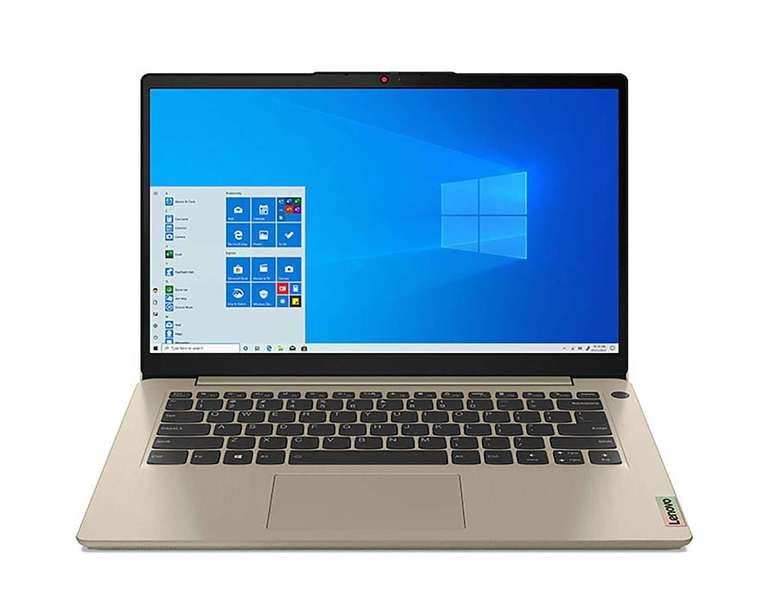 Coppel: Laptop Lenovo IP 3 14ITL6 14" Windows 11 Home Intel Core i3 8 GB RAM 1 TB HDD + 256 GB SSD Dorado