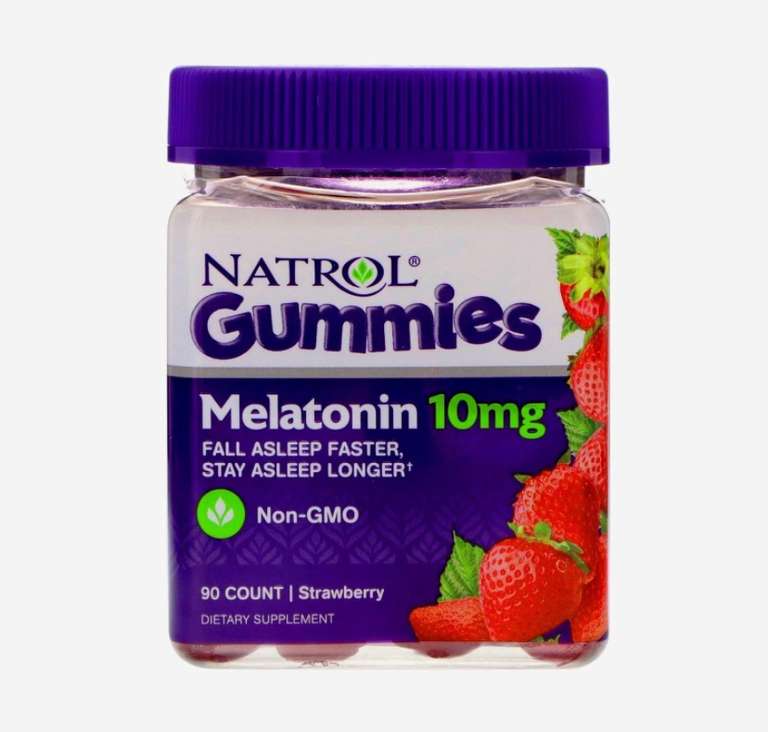 Amazon - Natrol Melatonina 10 mg goma, 90 unidades