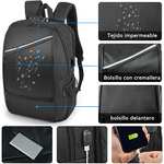 Amazon - Mochila antirrobo, Mochila Impermeable para Laptop de 15.6 pulgadas | Envío gratis Prime | cupon del vendedor