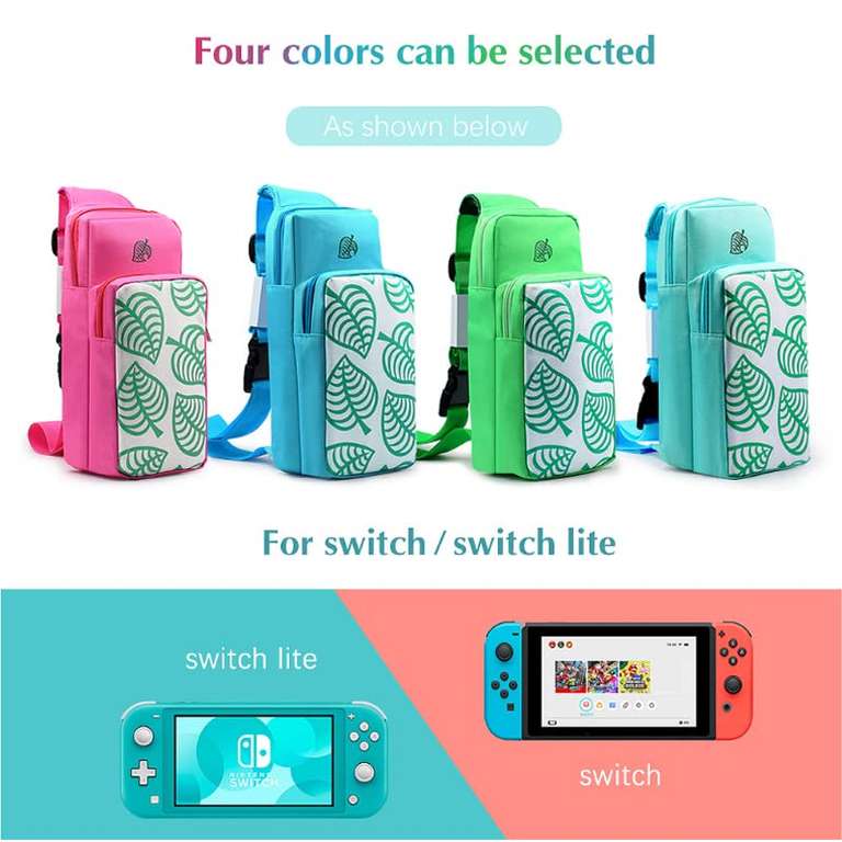 Amazon: Mochila Bolsa para Nintendo Switch. Cualqueir modelo