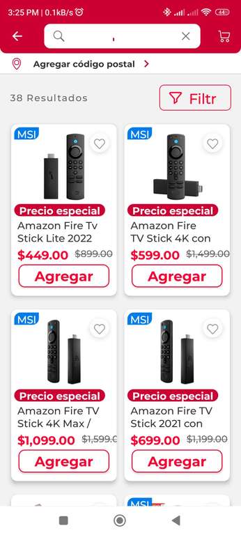 Office Depot: Amazon Fire TV Stick con Control Remoto UHD HDMI Negro