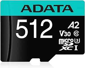 Amazon: MicroSD Adata Premiere Pro 512gb