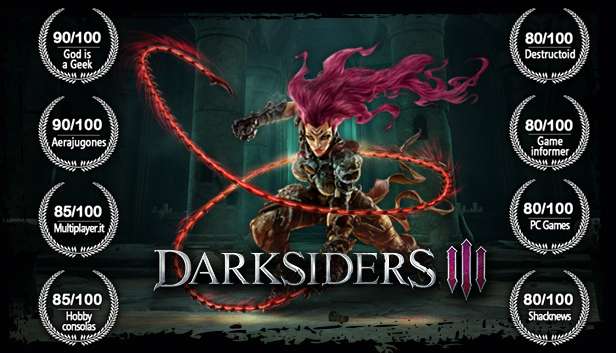Steam: Darksiders III con 80% de Descuento