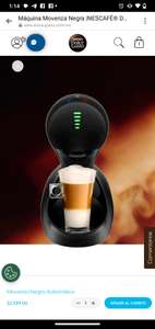 Dolce Gusto: Cafetera Movenza negra automática | Pagando con MercadoPAgo, leer descripción