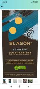 Amazon: 10 Capsulas Blason Espresso Para Nespresso planea/cancela