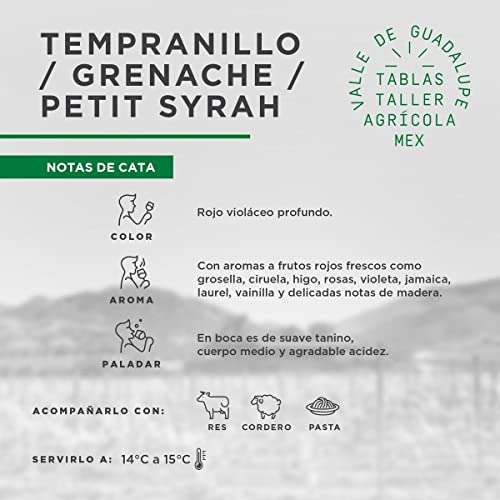 Amazon: Vino tinto Tempranillo Tablas 2 pack