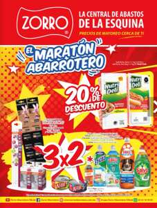 Zorro: 6° Folleto de Ofertas Semanal "El Maratón Abarrotero" vigente al Martes 12 de Julio