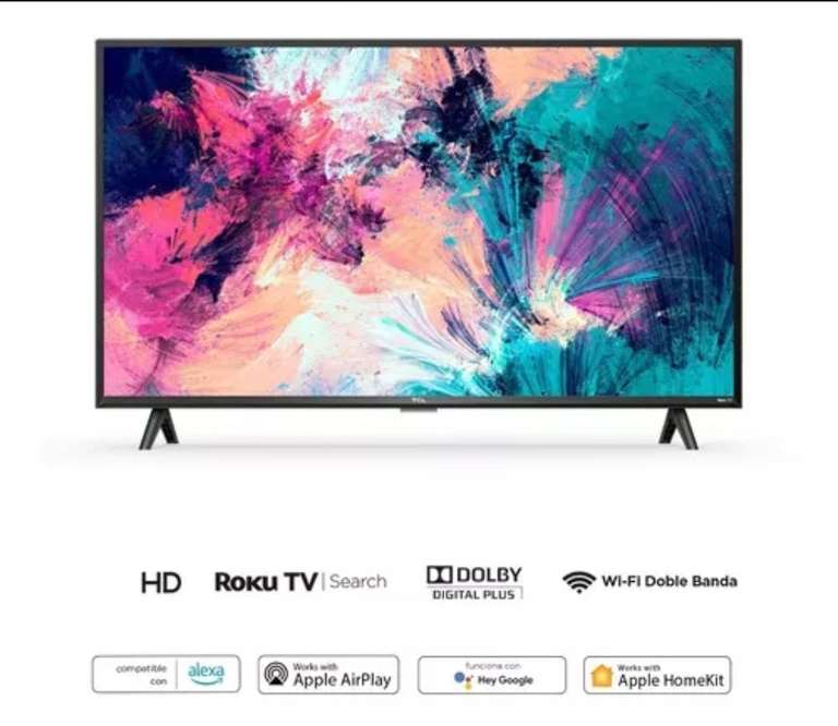 Mercado Libre: TV TCL Series S3 LED Roku OS HD 32