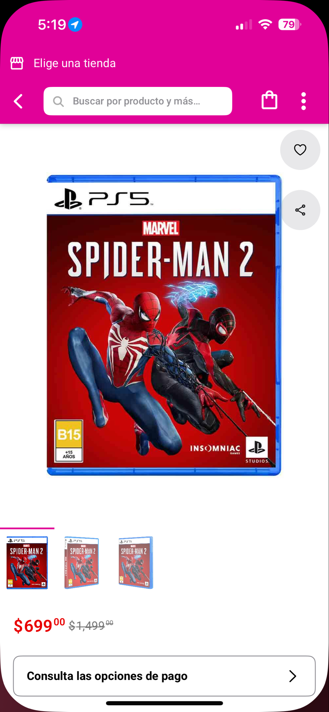 Liverpool: Marvel Spiderman 2 Estandar para Ps5