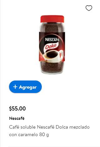 WALMART: Cafe Soluble Nescafé Decaf y Dolca en pack de precio especial.