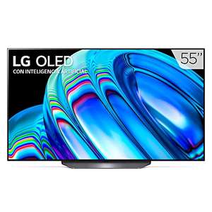 Amazon | Pantalla LG OLED TV 55" 4K WebOS smart TV ThinQ AI OLED55B2PSA 120Hz HDR 10 Pro Free Sync $17,005 ($16,894 con HSBC a 12 MSI)