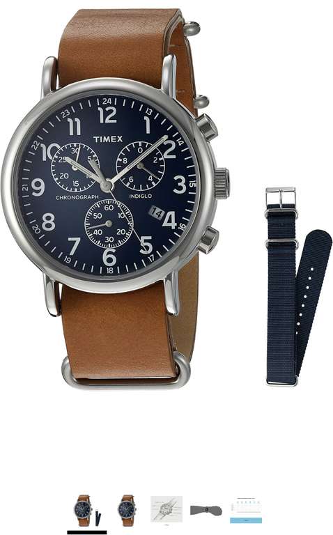 Amazon: Timex Weekender Reloj cronógrafo