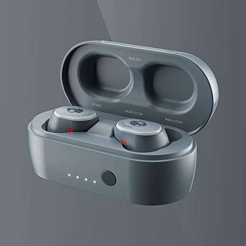 Amazon: SKULLCANDY Audífonos Inalámbrico SESH EVO True Wireless IN-Ear IN Ear, Tala Única, Chill Grey