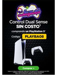 Bodega aurrera: Control Dualsense gratis en la compra de consola PS5