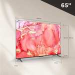 Amazon: TCL Smart TV Pantalla 65" 65S454 Google TV UHD 4K Compatible con Alexa