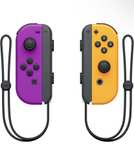 Amazon: Control Nintendo Switch - Joy-Con (L/R) - Morado/Naranja Neón