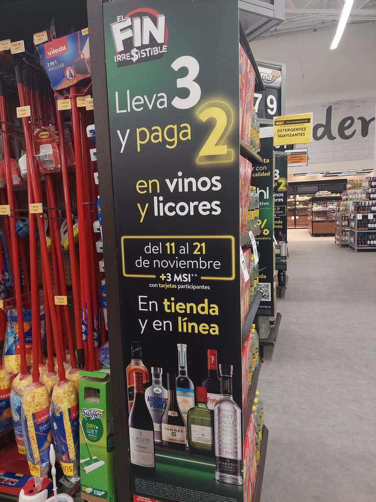 Walmart Express [El Fin Irresistible 2022]: 3x2 vinos y licores