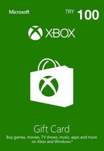 ENEBA: Xbox Gift Card 100TRY (Liras Turcas)