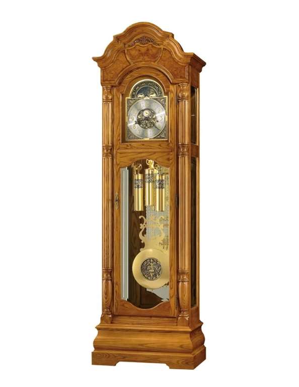 Liverpool: Reloj pie Howard Miller de madera sólida