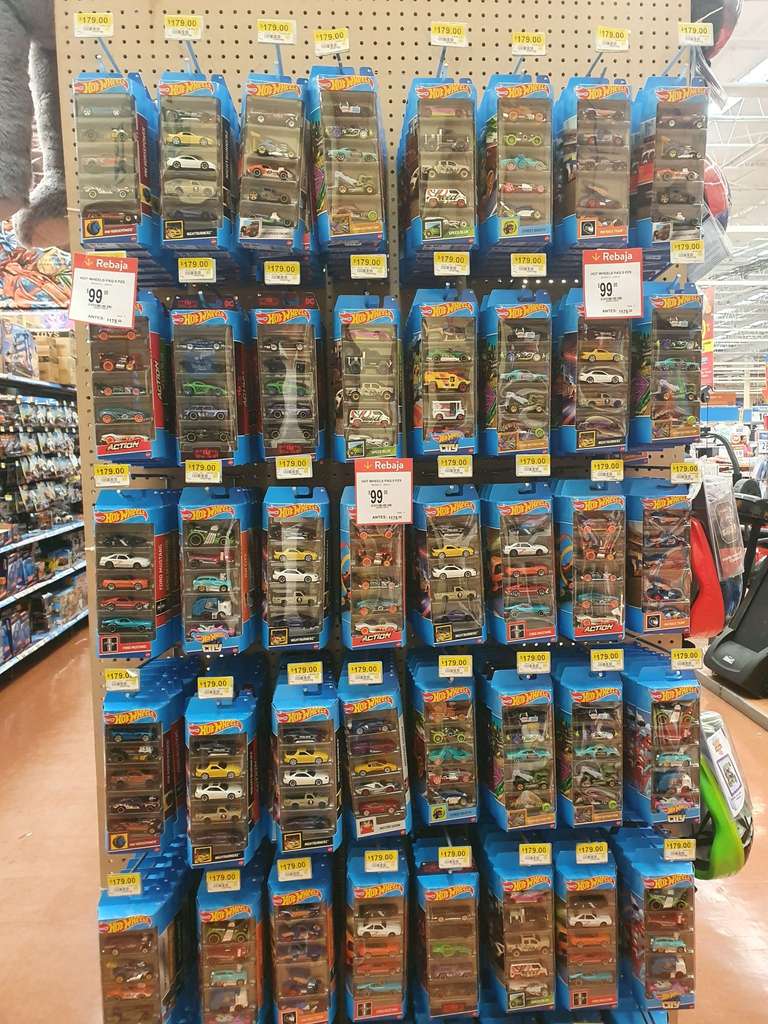 Walmart: HotWheels 5 pack